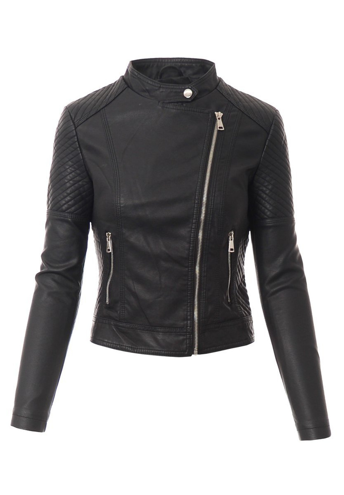 Damska Kurtka Ramoneska Urszula Czarna