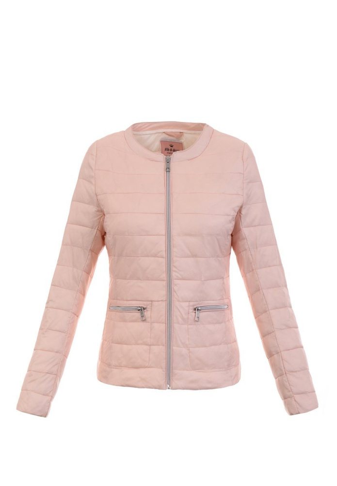 Damska Wiosenna Kurtka Brygida Pudrowo Różowa