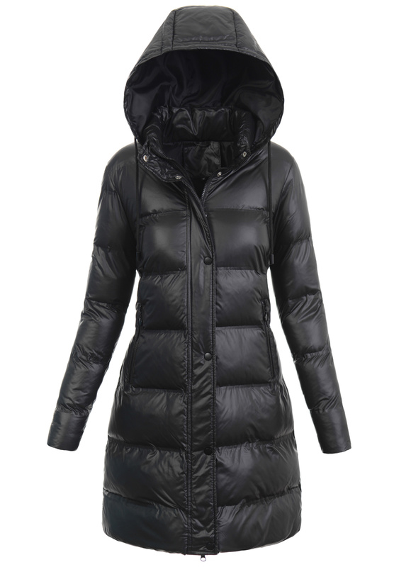 Damska Kurtka Zimowa Ludwika Czarna