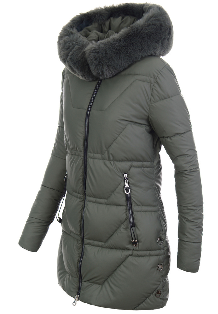 Damska Kurtka Zimowa Carmen Zielona