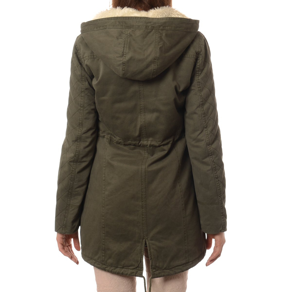 Damska Kurtka Parka Zimowa Trini Zielona