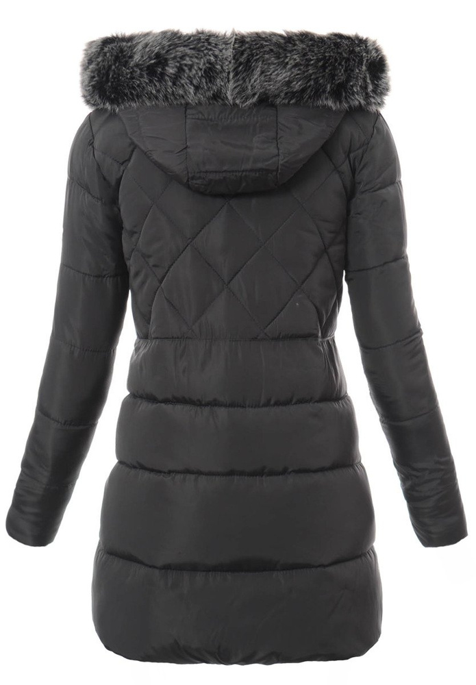 Damska Zimowa Kurtka Ortalionowa Szara
