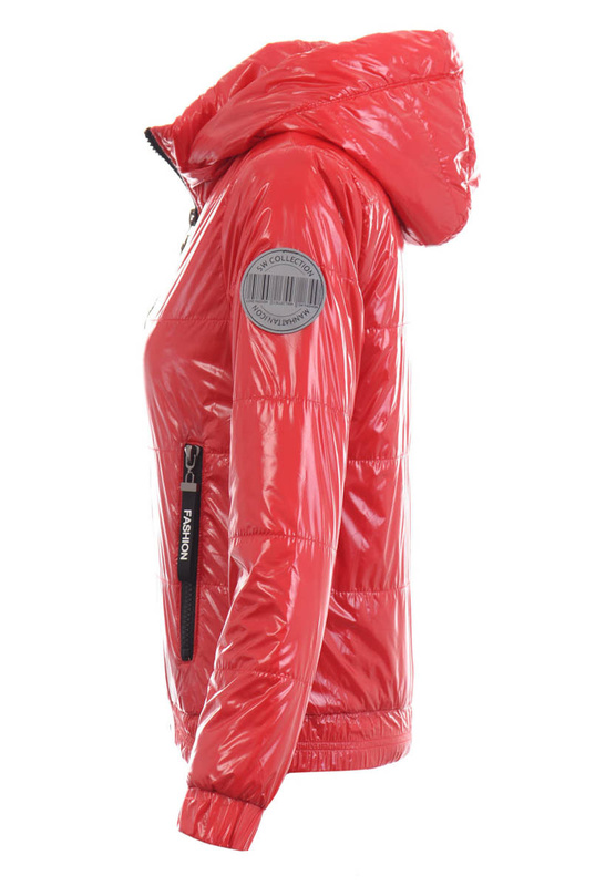 Damska Wiosenna Kurtka Lubomira Czerwona