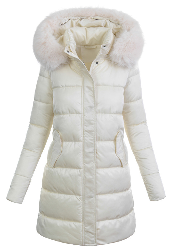 Damska Kurtka Zimowa Naomi Ecru