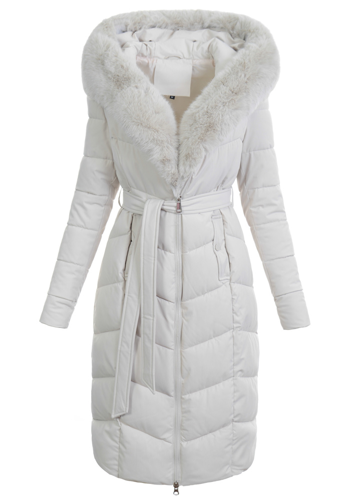Damska Kurtka Zimowa Hana Ecru