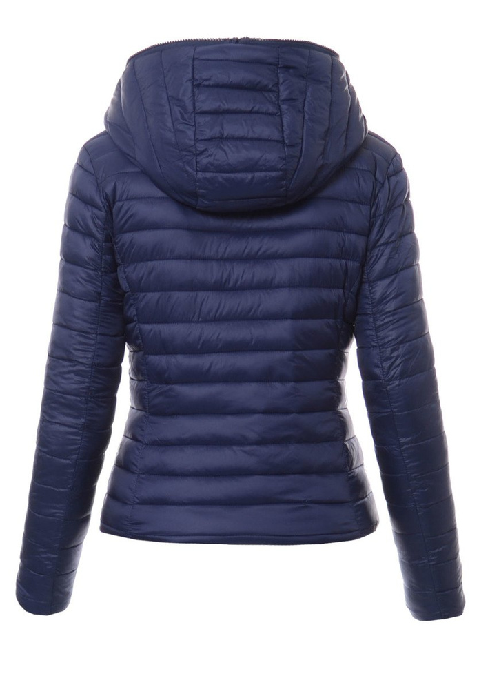 Damska Zimowa Kurtka Ortalionowa Granatowa