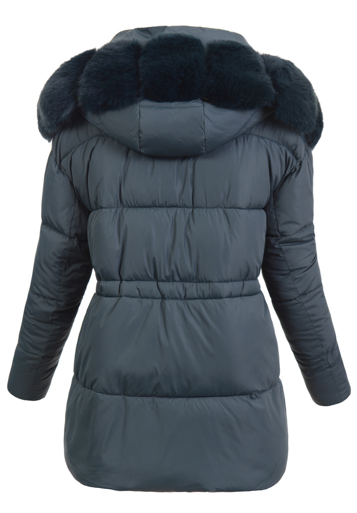 Damska Kurtka Zimowa Hortensja Zielona