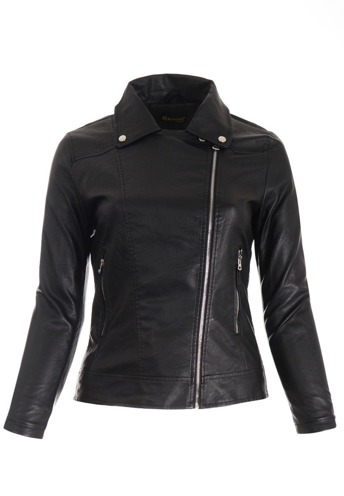 Damska Kurtka Ramoneska Izabela Czarna