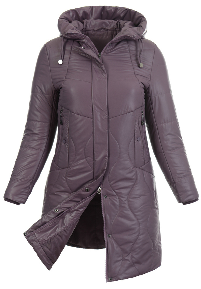 Damska Kurtka Zimowa Władysława Fioletowa