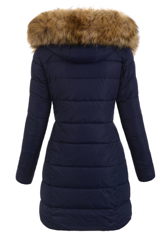 Damska Ortalionowa Kurtka Damska Granatowa