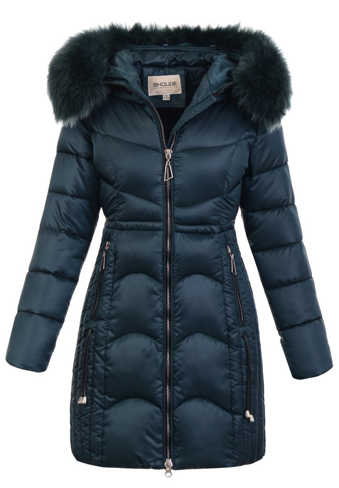 Damska Kurtka Ortalionowa Nela Zielona