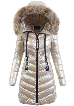 Damska Kurtka Ortalionowa Adela Beżowa