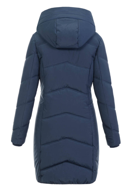 Damska Ortalionowa Kurtka Małgosia Granatowa