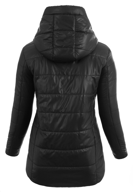 Damska Wiosenna Kurtka Ernesta Czarna