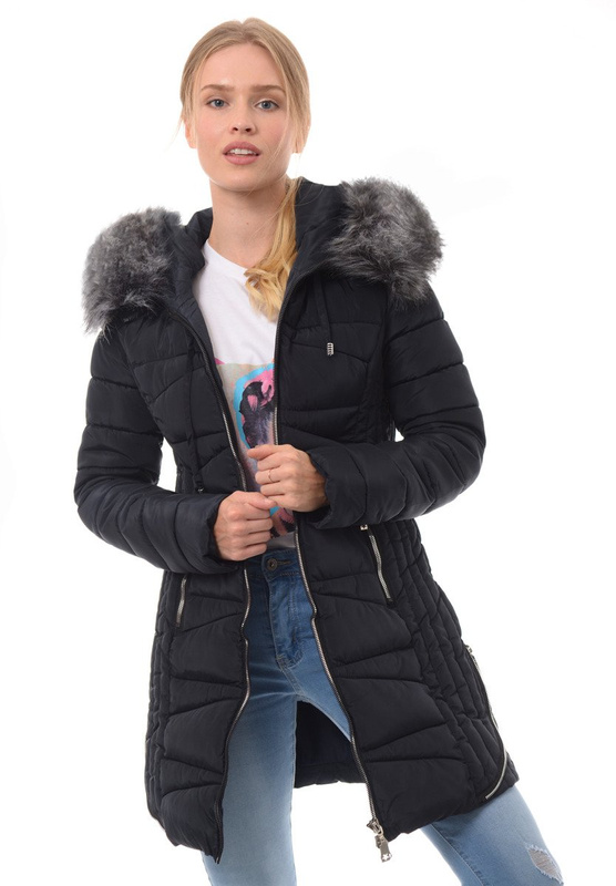 Damska Kurtka Ortalionowa Granatowa