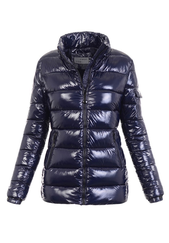 Damska Zimowa Kurtka Diana Granatowa