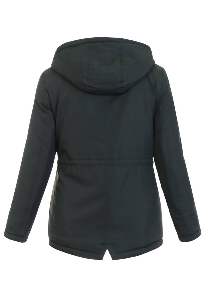 Damska Wiosenna Kurtka Franciszka Ciemnozielona