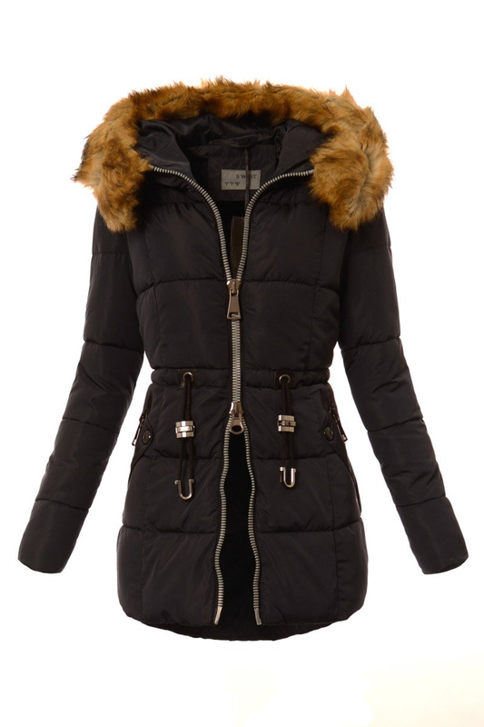 Damska Kurtka Ortalionowa Lena Granatowa