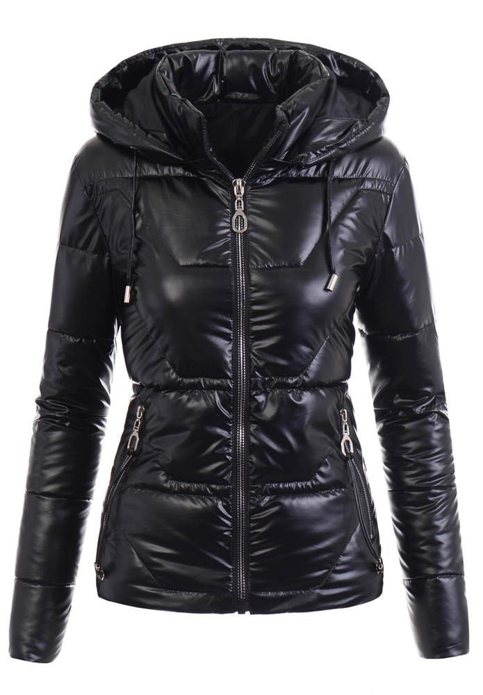 Damska Wiosenna Kurtka Lukrecja Czarna