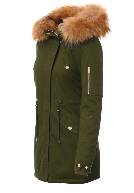 Damska Kurtka Khaki