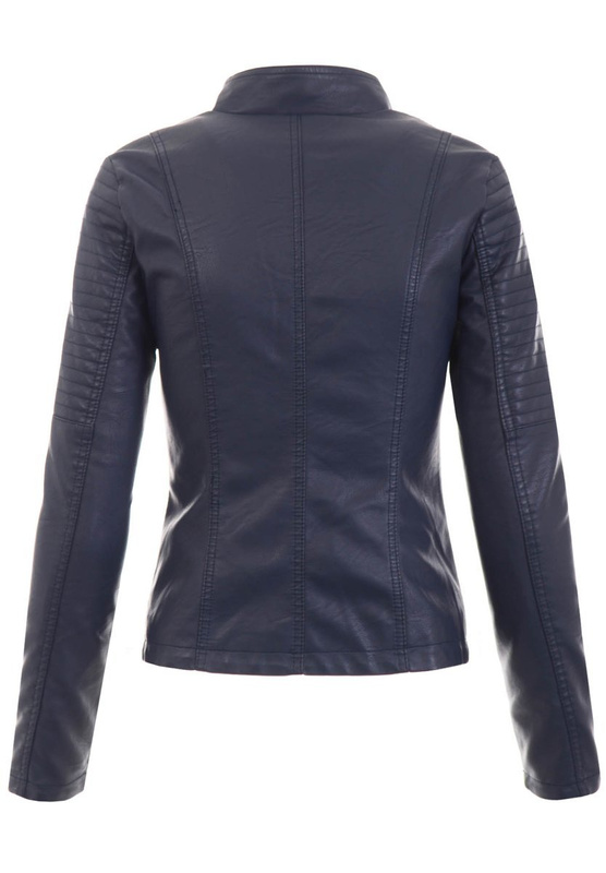 Damska Kurtka Ramoneska Inga Granatowa