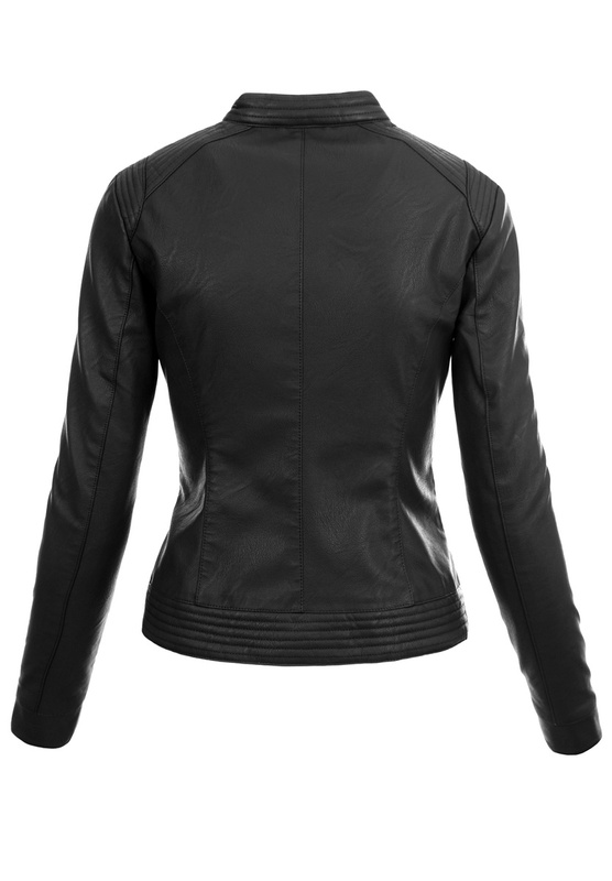 Damska Kurtka Ramoneska Nataly Czarna