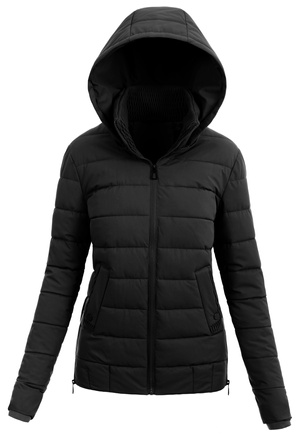 Damska Kurtka Zimowa Bernadeta Czarna