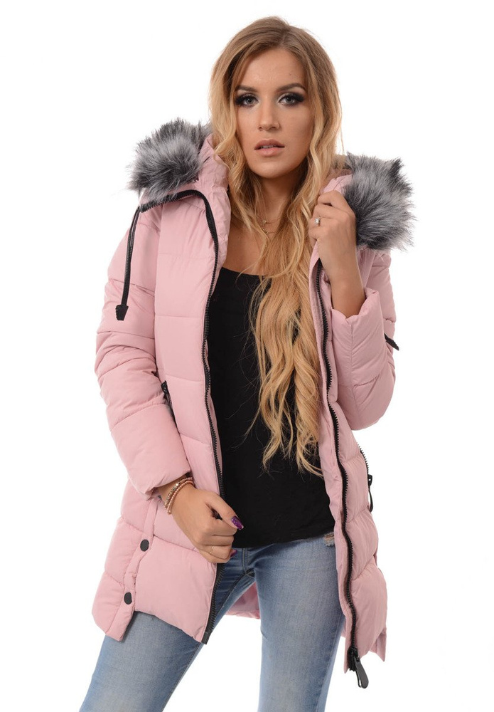 Damska Ortalionowa Kurtka Damska Ewelina Różowa