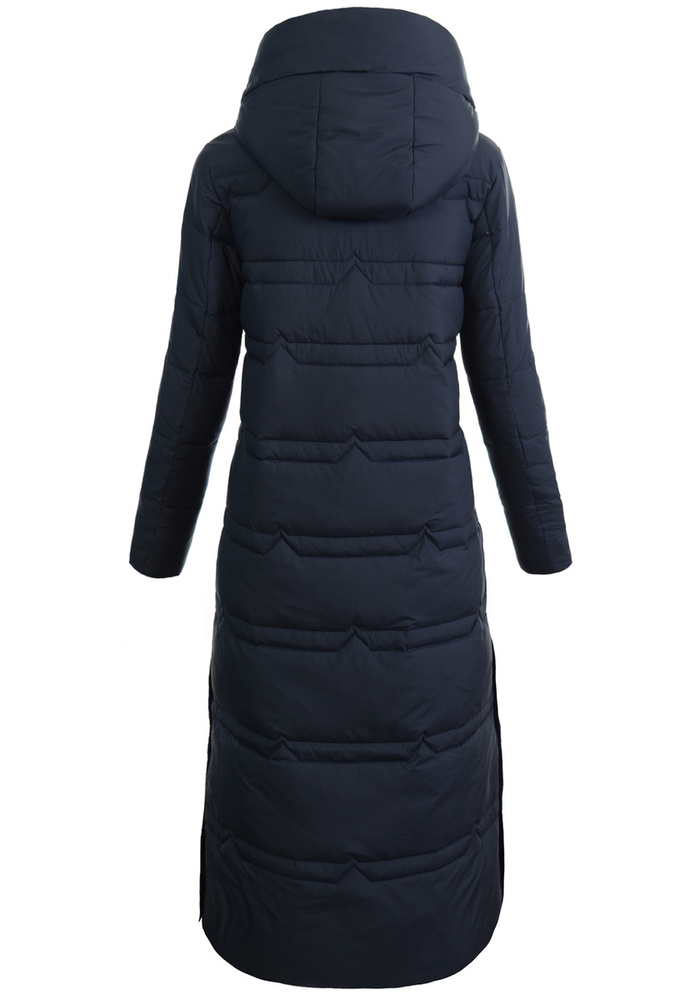 Damska Kurtka Ortalionowa Długa Nina Granatowa