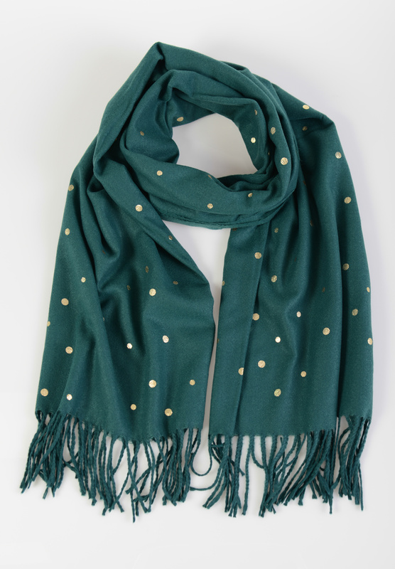Szal Damski Zielony