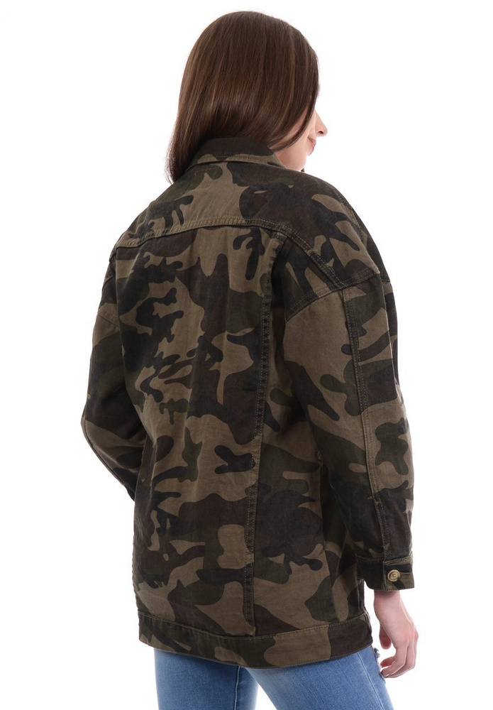 Damska Jeansowa Moro Kurtka