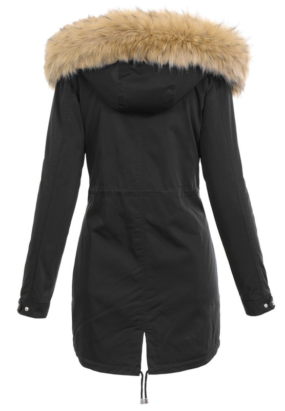 Damska Kurtka Parka 2w1 Izabela Czarna