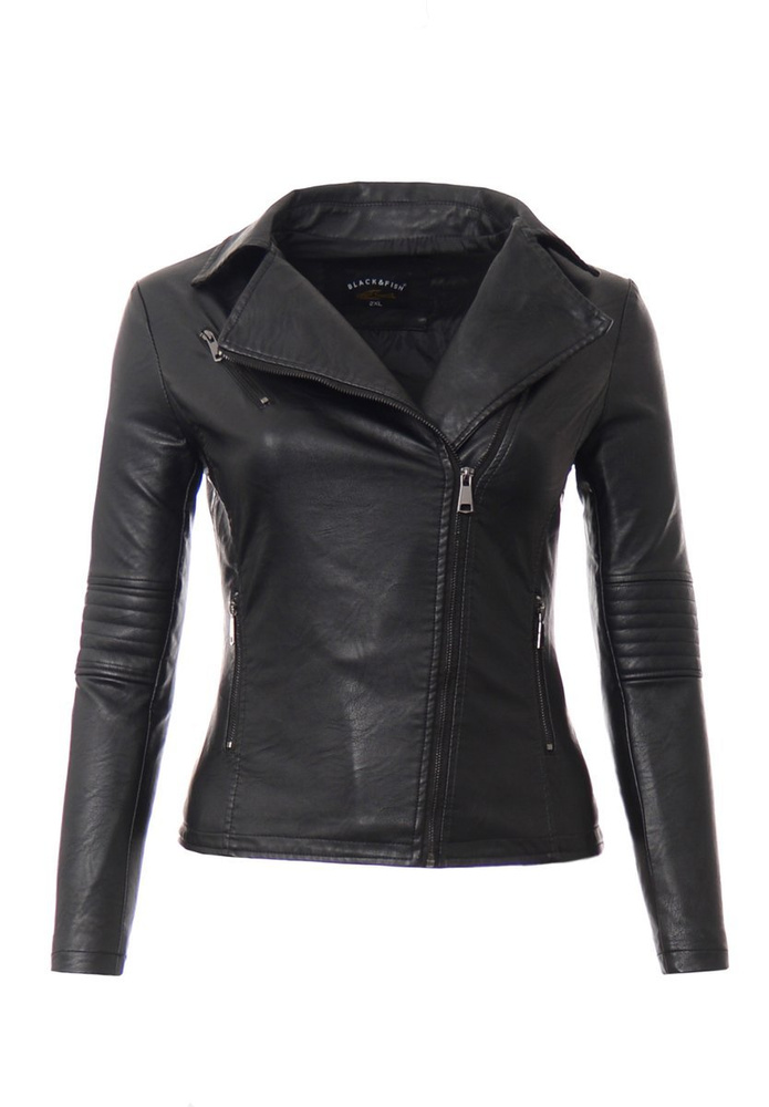 Damska Kurtka Ramoneska Aurelia Czarna