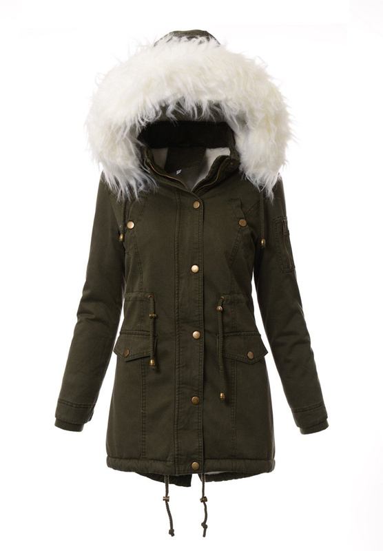 Parka Zimowa Barbara Zielona