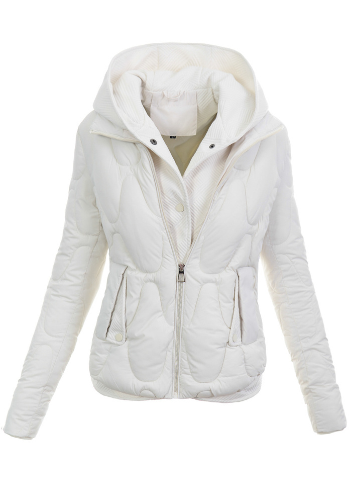 Damska Kurtka Zimowa Olena Ecru