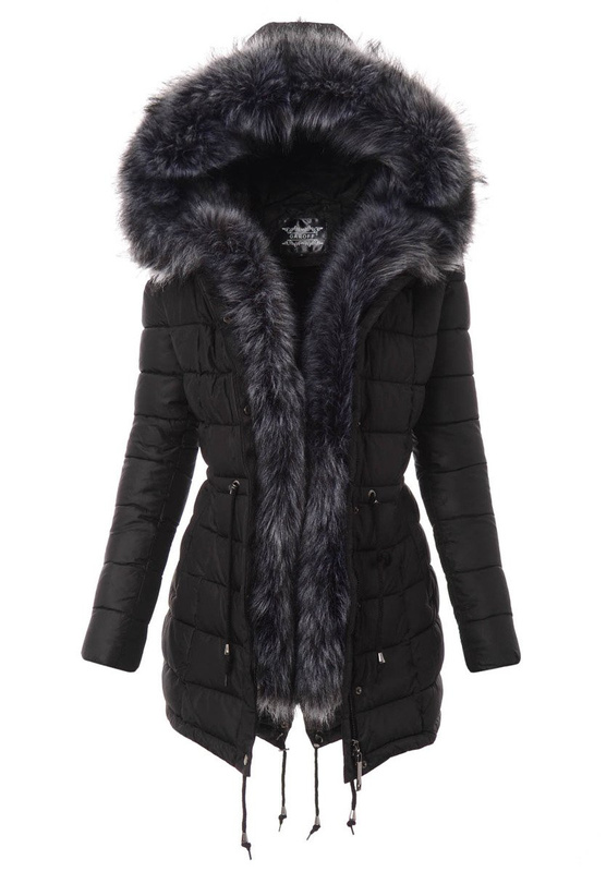 Kurtka Zimowa Nina Czarna