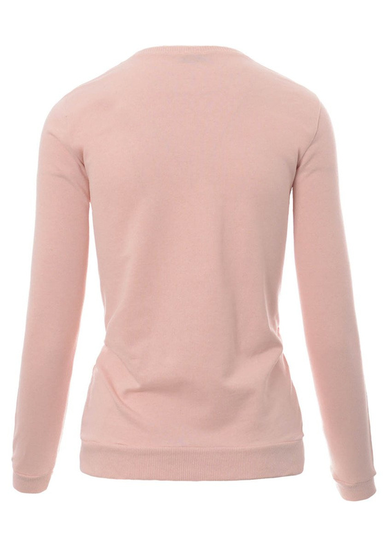 Damska Bluza Bawełniana Nadruk California 68 Jasno Różowa