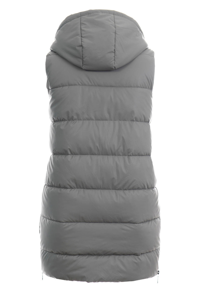 Damska Kamizelka Bezrękawnik Aleksa Szara