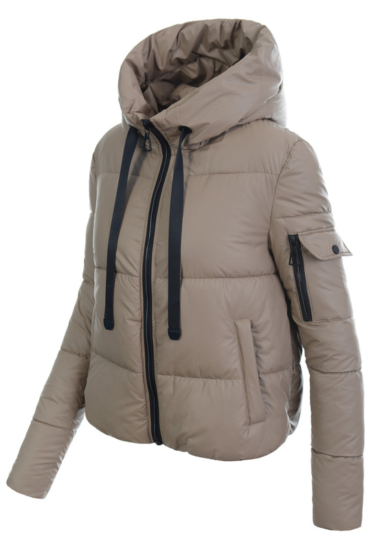 Damska Kurtka Zimowa Hiacynta Cappuccino