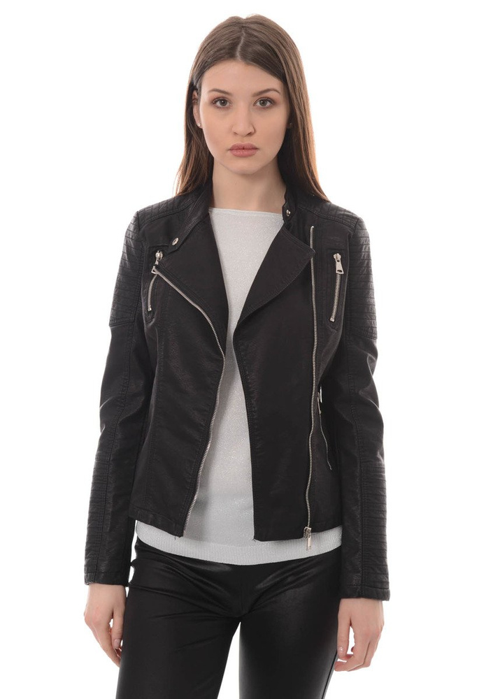 Damska Kurtka Ramoneska Czarna