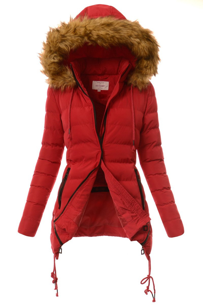 Damska Kurtka Ortalionowa Malinowa