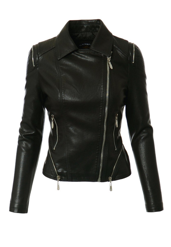 Rewelacyjna Damska Kurtka Ramoneska Neolia Czarna