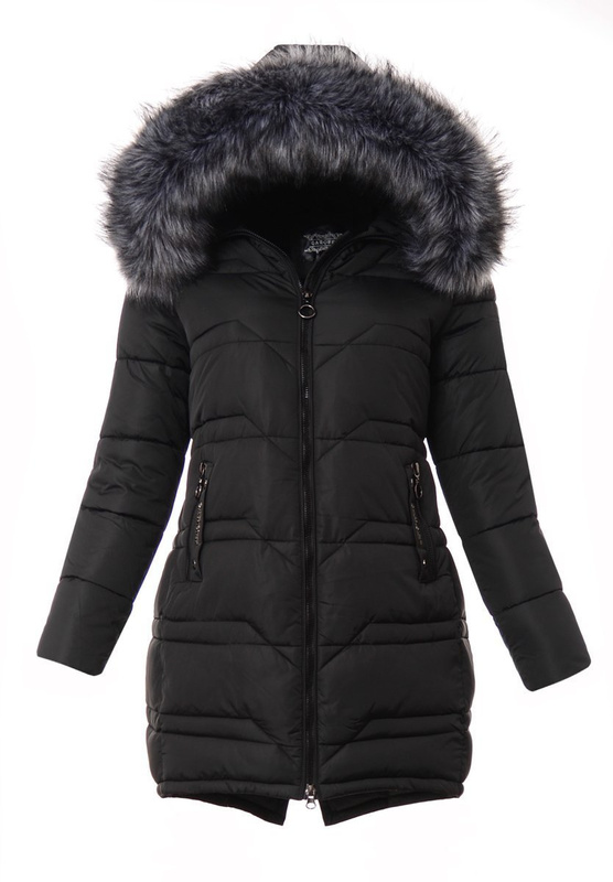 Damska Zimowa Kurtka Irmina Czarna