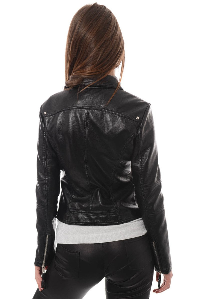 Rewelacyjna Damska Kurtka Ramoneska Czarna