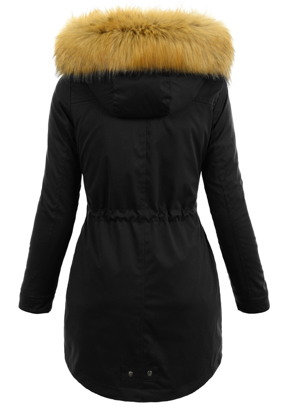 Damska Kurtka Parka 2w1 Edyta Czarna