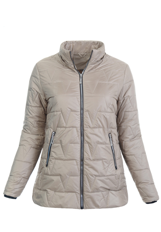 Damska Kurtka Zimowa Czesława Beżowa