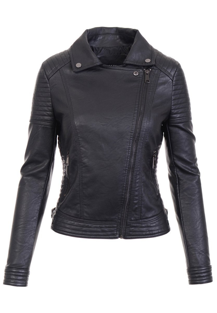 Damska Kurtka Ramoneska Jagna Czarna