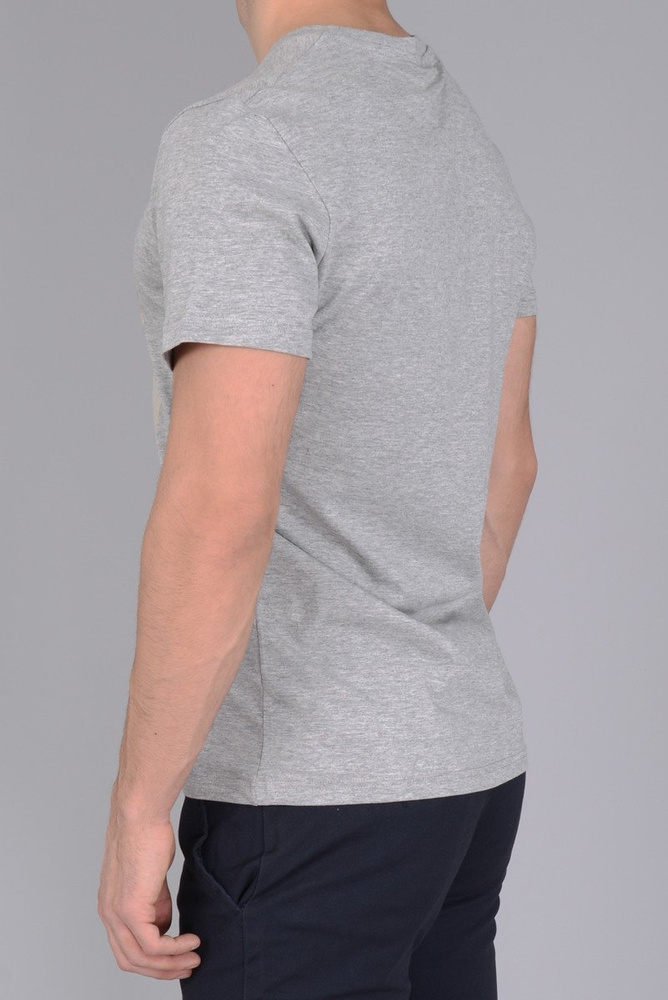 Męska Koszulka T-shirt Nadruk NYC Szara