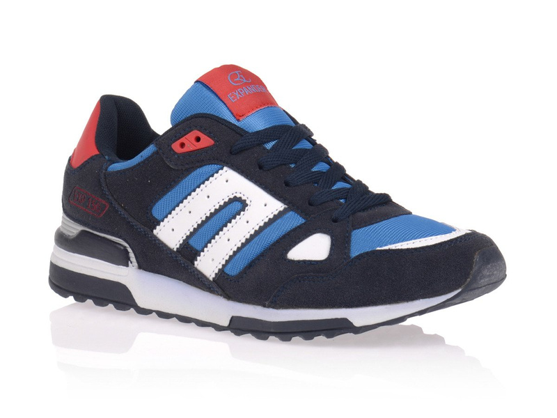 Męskie Buty Sportowe Expander Black/Blue