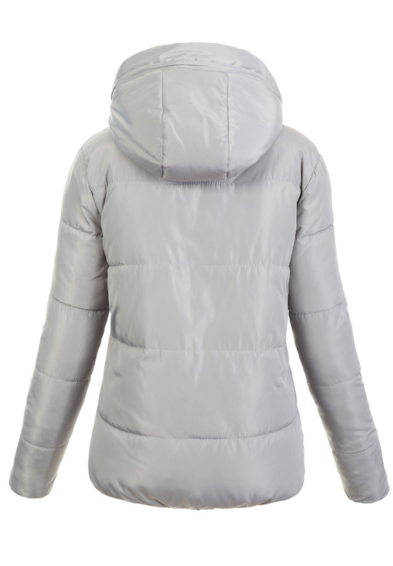 Damska Kurtka Ortalionowa Dwustronna Nastia Szara